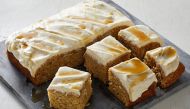 Sour Cream Maple Cake With Maple Buttercream Frosting. Photo by Tom McCorkle for The Washington Post.