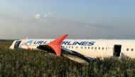 This Ural Airlines A321 passenger plane crash landed safely in a corn field after a bird strike took out both its engines, near Zhukovsky International Airport in Moscow Region, Russia, on Thursday. Reuters