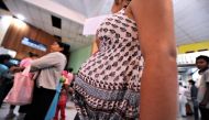 Representative image: A pregnant woman waiting to be attended at the Maternal and Children's Hospital in Tegucigalpa, January 21, 2016. AFP Z