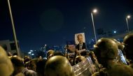 Supporters of Lebanon's President Michel Aoun take part in a demonstration in Hazmiyeh, Lebanon November 26, 2019. REUTERS/Andres Martinez Casares