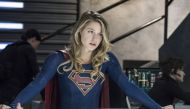 Still from the show Supergirl.