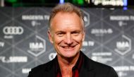 British musician Sting reacts as he arrives at the International Music Award ceremony in Berlin, Germany, November 22, 2019. Reuters/Fabrizio Bensch