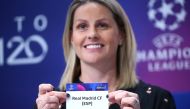  Kelly Smith draws Real Madrid REUTERS/Denis Balibouse
