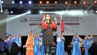 The cultural programme organised by Kerala Muslim Cultural Centre (KMCC) as part of Associated Activities of Qatar National Day Celebrations at Al Wakrah Stadium. Pics: Salim Matramkot/The Peninsula