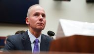 Boeing Chief Executive Dennis Muilenburg testifies before the House Transportation and Infrastructure Committee during a hearing on 737 MAX, October 30, 2019. Reuters / Sarah Silbiger

