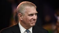 Prince Andrew, Duke of York, leaves after speaking at the ASEAN Business and Investment Summit in Bangkok, on the sidelines of the 35th ASEAN Summit on November 03, 2019. AFP / Lillian Suwanrumpha