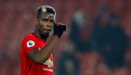 Manchester United's Paul Pogba acknowledges fans after the Premier League against Newcastle United, Old Trafford, Manchester, December 26, 2019. Reuters/Phil Noble