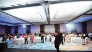Members of Doha Chapter of ICAI enjoying activities organised to celebrate Qatar National Day.