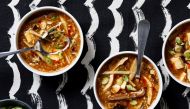 Takeout-Style Hot-and-Sour Soup. (Photo by Stacy Zarin Goldberg for The Washington Post)