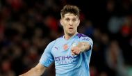 Manchester City's John Stones gestures REUTERS/Phil Noble