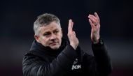 Manchester United manager Ole Gunnar Solskjaer. REUTERS/Toby Melville