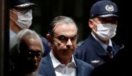 Former Nissan Motor Chariman Carlos Ghosn leaves the Tokyo Detention House in Tokyo, Japan April 25, 2019. Reuters / Issei Kato