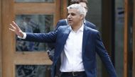 London Mayor adiq Khan leaves Southwark Cathedral in London, May 7, 2016. Reuters / Peter Nicholls