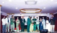 ICC President Manikantan A P honouring the participants during the event. 