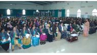 A view of the orientation organised by MES Indian School for its teachers.