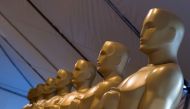 (FILES) In this file photo taken on February 24, 2016 Oscar statuettes are seen as workers make preparations for the 88th Annual Academy Awards at Hollywood & Highland Center, Hollywood, California. AFP / VALERIE MACON