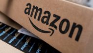 Amazon boxes are seen stacked for delivery in the Manhattan borough of New York City, January 29, 2016. REUTERS/Mike Segar/File Photo/File Photo 