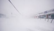 A snowy street is pictured in St. John's, Newfoundland and Labrador, Canada January 17, 2020. Zach Bonnell/via REUTERS