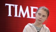 Swedish climate activist Greta Thunberg attends a session at the Congres center during the World Economic Forum (WEF) annual meeting in Davos, on January 21, 2020. AFP / Fabrice COFFRINI