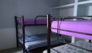 Empty bunk beds in a shelter for victims of human trafficking in Tapachula, Mexico, March 26, 2019. Thomson Reuters Foundation / Christine Murray