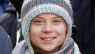 Greta Thunberg takes part in a climate strike protest during the 50th World Economic Forum (WEF) annual meeting in Davos, Switzerland January 24, 2020. Reuters / Denis Balibouse
 