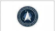 A new logo for the U.S. Space Force being added by the Trump administration as a sixth branch of the US military is seen in this handout image released by U.S. President Donald Trump from the White House in Washington, U.S. January 24, 2020. The White Hou