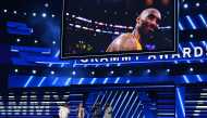 Host US singer-songwriter Alicia Keys and Boyz II Men sing in memory of late NBA legend Kobe Bryant during the 62nd Annual Grammy Awards on January 26, 2020, in Los Angeles. / AFP / Robyn Beck
