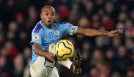 Manchester City's Fernandinho. REUTERS/Andrew Yates 