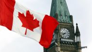 The Canadian flag flies on Parliament Hill in Ottawa. (Reuters / Blair Gable) 