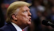 File photo: US President Donald Trump speaks during a campaign rally at Drake University in Des Moines, Iowa, U.S., January 30, 2020. Reuters/Leah Millis/File Photo