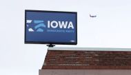 An exterior view of the Iowa Democratic Party headquarters is seen February 4, 2020 in Des Moines, Iowa. Alex Wong/Getty Images/AFP