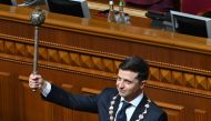 File picture of Ukrainian President Volodymyr Zelenskiy