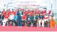 Indian Olympian Tintu Luka, speaking at the 6th Chaliyar Sports Fest 2020. 
