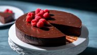 When baked at a temperature well below boiling and at or near the setting point, the result is ultra-silky, smooth custards. That's the case with the outrageous Triple Chocolate Bypass, essentially a baked chocolate pudding. Photo by Laura Chase de Formig