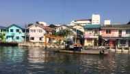 A new low-cost housing development on the Lat Phrao canal, Bangkok, part of flood-prevention work backed by the ‘100 Resilient Cities’ network, December 20, 2017. Thomson Reuters Foundation /  Michael Taylor