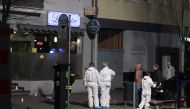 Police and Forensic police investigate the scene of a shooting in Hanau, western Germany, on February 20, 2020. AFP / Yann Schreiber