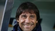 Inter Milan coach Antonio Conte. REUTERS/Stoyan Nenov
