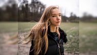 Naomi Seibt poses for a portrait near her home in Munster, Germany. Photo for The Washington Post by Sebastien Van Malleghem