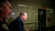 Film producer Harvey Weinstein arrives at New York Criminal Courtroom during his ongoing sexual assault trial in the Manhattan borough of New York City, February 24, 2020. Reuters/Eduardo Munoz
 
 