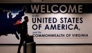 An international passenger arrives at Washington Dulles International Airport in Dulles, Virginia, US on June 26, 2017. Reuters / James Lawler Duggan