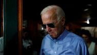 Joe Biden waits to be introduced during the 2019 Presidential Galivants Ferry Stump Meeting in Galivants Ferry, South Carolina, US, September 16, 2019. Reuters / Randall Hill