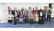 Participants during the capacity building course to support documentary heritage institutions in the Arab region.