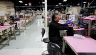 An employee of NDP Technology, a private company specializing in PCB (Printed Circuit Board) assembly for different industries, works as female employees stayed away from work during the 