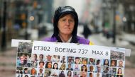 Chris Moore, who lost his daughter Danielle in the Ethiopian Airlines 737 MAX crash one year ago, poses for a portrait at Transport Canada's headquarters in Ottawa, Ontario, Canada March 10, 2020. Reuters/Patrick Doyle
 