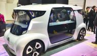 A provided picture of a Green car.