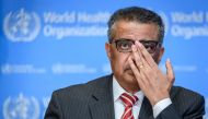 World Health Organization (WHO) Director-General Tedros Adhanom Ghebreyesus attends a daily press briefing on COVID-19, the disease caused by the novel coronavirus, at the WHO headquarters in Geneva on March 11, 2020. AFP / Fabrice Coffrini 