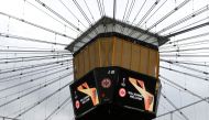 General view inside the stadium before the match which will be played behind closed doors as   coronavirus cases grows worldwide, Frankfurt, Germany, March 12, 2020. Reuters/Kai Pfaffenbach