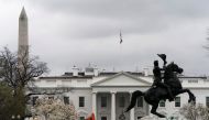 Clouds pass over the White House following the outbreak of coronavirus (COVID-19) in Washington, US, March 15, 2020. Reuters/Joshua Roberts