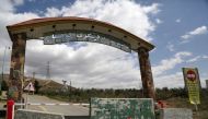 TEHRAN, IRAN - APRIL 01: A view of a closed national park as people stay at homes due to coronavirus (COVID-19) pandemic during Sizdah Bedar, also known as Nature's Day, an Iranian festival held annually on the thirteenth day of Nowruz and celebrated at p