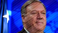 U.S. Secretary of State Mike Pompeo speaks about the coronavirus disease (COVID-19) during a media briefing at the State Department in Washington, U.S., May 6, 2020. REUTERS/Kevin Lamarque/Pool